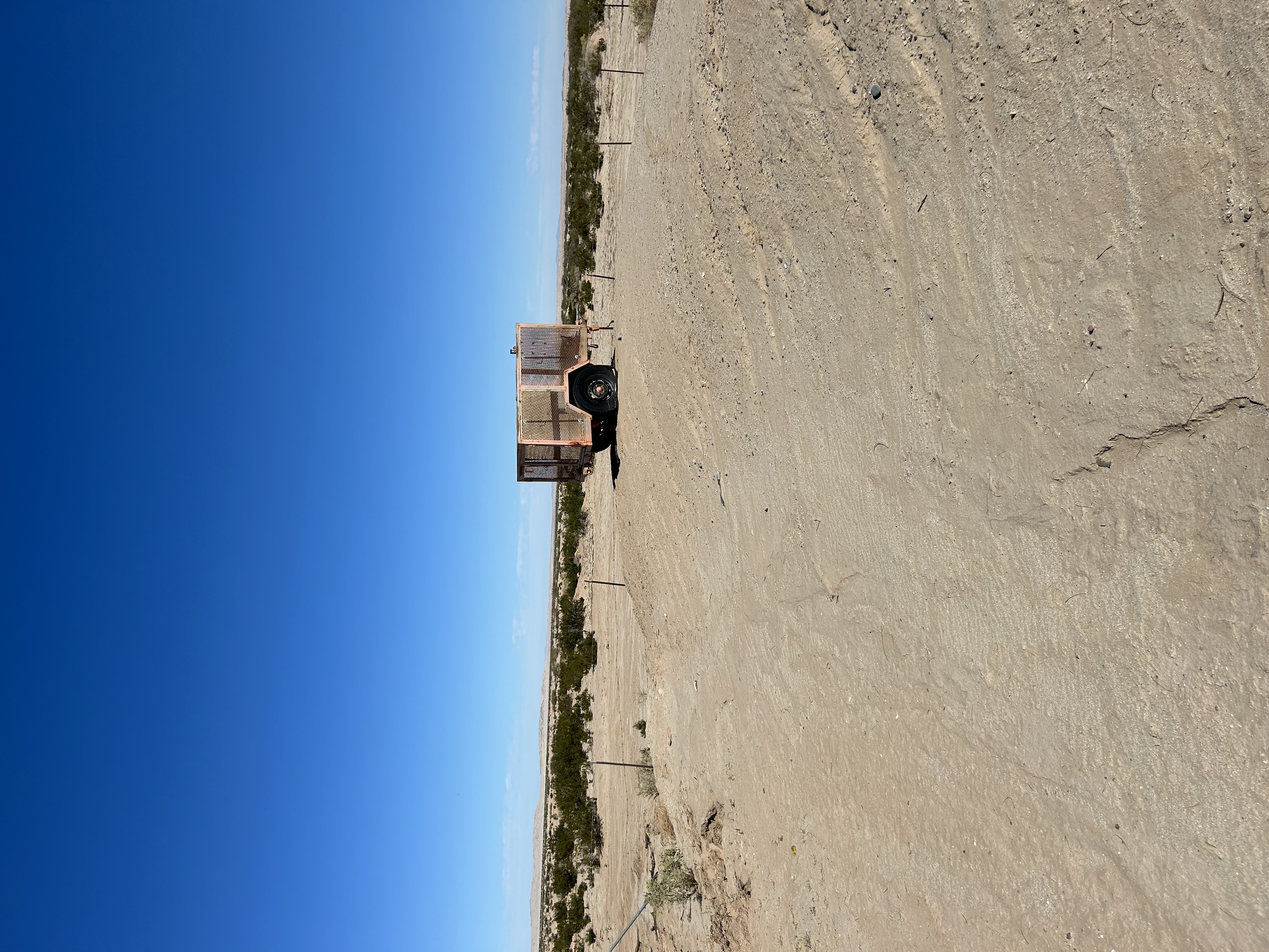 A remote perimeter environment photographed during field work